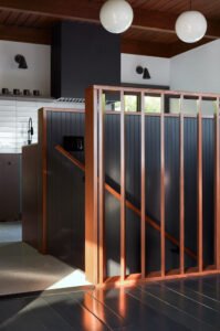 Berkeley Home's Mid-Century Evolution - kitchen upper floor