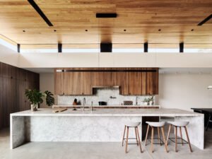 Contemporary modernist home in california - kitchen