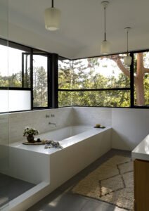 A midcentury 1950s ranch reborn - bathroom
