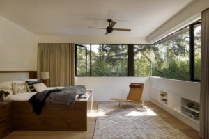 A midcentury 1950s ranch reborn - bedroom