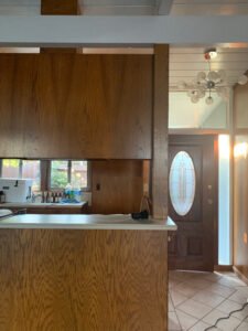 Eichler home renovation - kitchen before