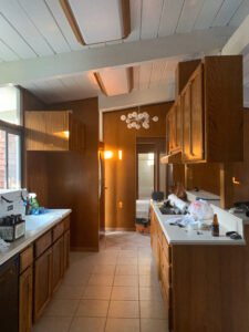 Eichler home renovation - kitchen before