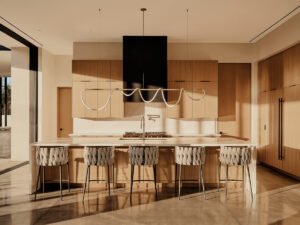 Modernist desert house - kitchen