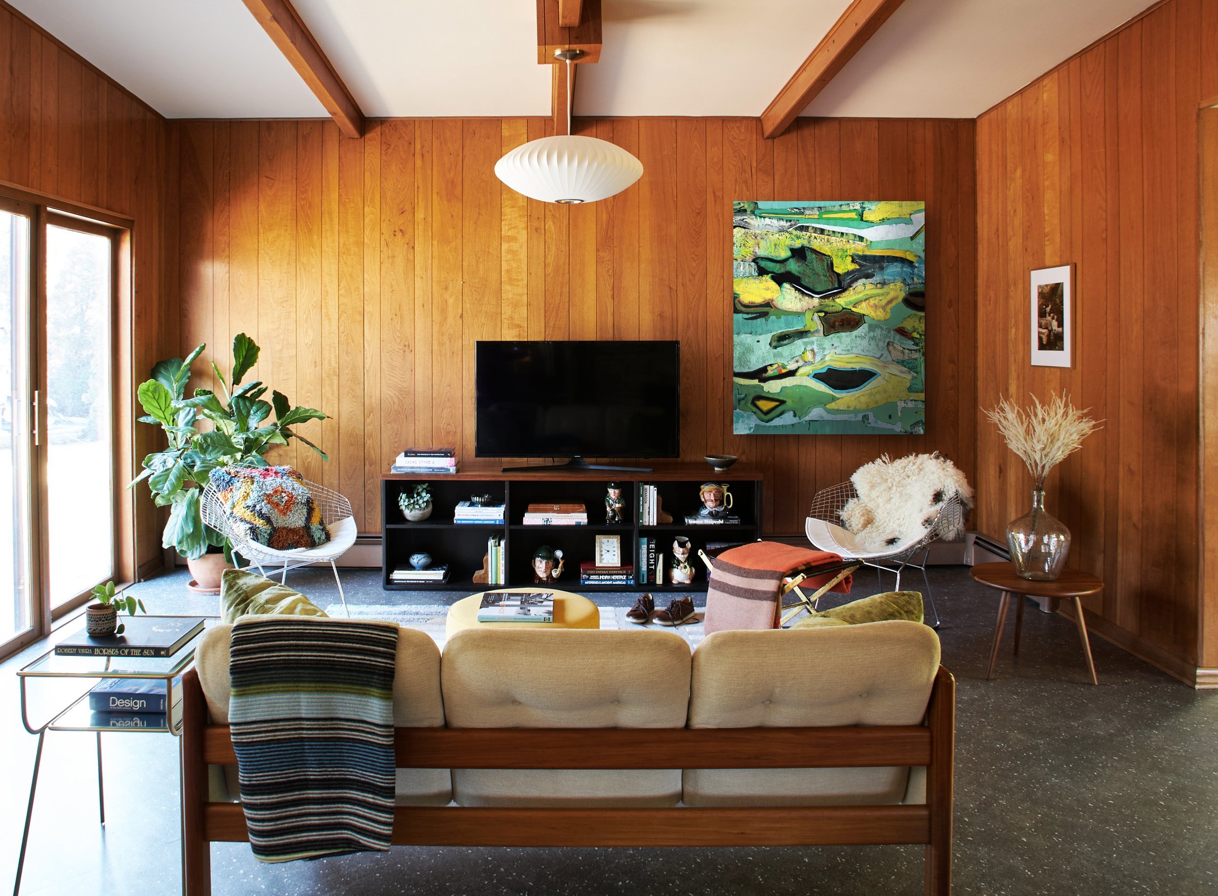 1960s midcentury home renovation in Wisconsin