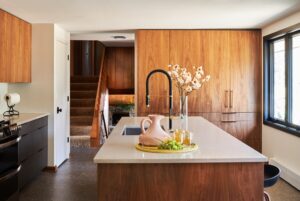 1960s midcentury home renovation in Wisconsin - kitchen