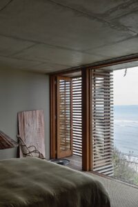 Mid-Century Inspired Home on a Sloping Site - bedroom