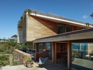 Mid-Century Inspired Home on a Sloping Site - exterior