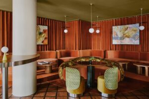 An hotel Interior Designed to Inspire: bar area