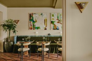 An hotel Interior Designed to Inspire: restaurant