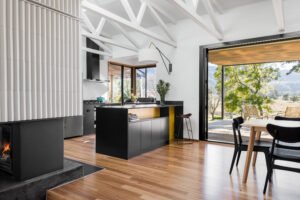 midcentury inspired home - kitchen