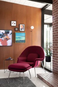 Eichler home renovation - living room