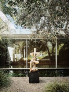 midcentury renovation in clear oak - exterior