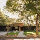 midcentury house in Austin remodel - exterior