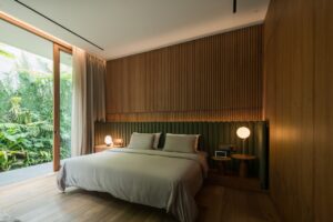 modern house in jakarta with midcentury charm - bedroom