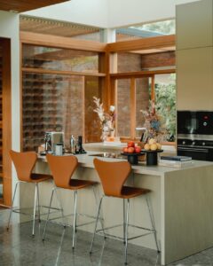 modern house in jakarta with midcentury charm - kitchen