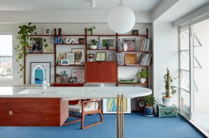 mid-century apartment in Brisbane - living
