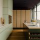 midcentury design reinterpretation in a berlin rooftop - kitchen