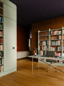 midcentury design reinterpretation in a berlin rooftop - studio