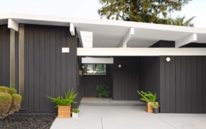 san jose eichler home transformation - exterior