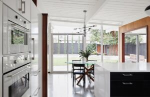 san jose eichler home transformation - kitchen