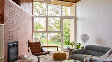 midcentury in Perth meets modern flair - living room
