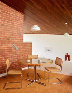 midcentury in Perth meets modern flair - dining area