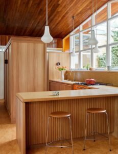 midcentury in Perth meets modern flair - kitchen