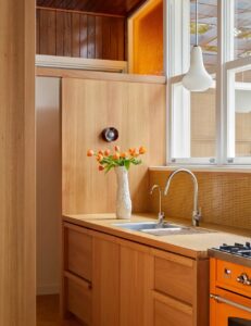 midcentury in Perth meets modern flair - kitchen