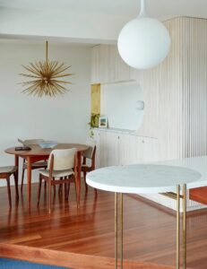 mid-century apartment in Brisbane - dining
