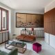 Italian midcentury apartment renovated for contemporary living - living room