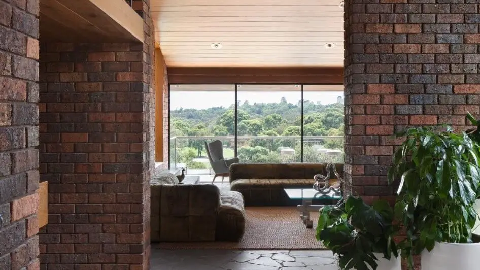 Revisiting Midcentury Through Modern Design -entrance
