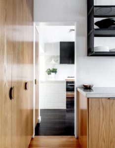Midcentury apartment interiors in Brisbane - kitchen