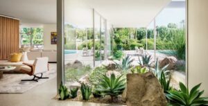 Donald Wexler Palm Springs House Renovation - Living Room