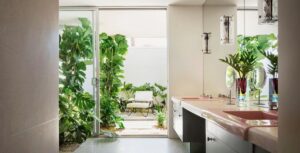 Donald Wexler Palm Springs House Renovation - Bathroom