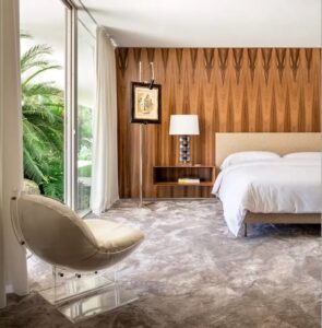 Donald Wexler Palm Springs House Renovation - Bedroom