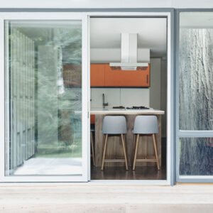 Midcentury modern Japanese inspired house - kitchen