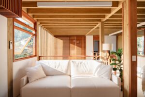 Modern Brazilian beach house - upper floor