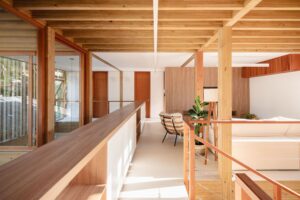 Modern Brazilian beach house - upper floor