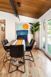 RESCUED MIDCENTURY RANCH - DINING AREA