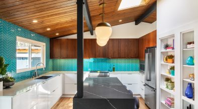 RESCUED MIDCENTURY RANCH - KITCHEN