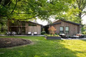 Midcentury house in Indiana - exterior