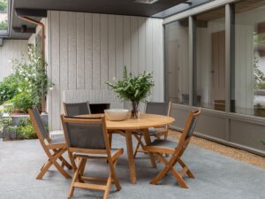 Midcentury house lake Washington - patio