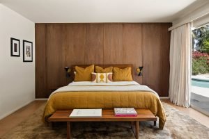 Mid-century home for rent in Palm Desert - bedroom