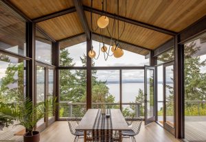 Seattle midcentury home renovation - dining area