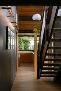 Seattle midcentury home renovation - corridor