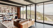 Eichler home renovation San Francisco - living room