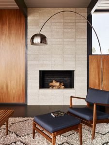 Eichler home renovation San Francisco - living room