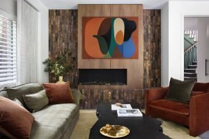 interior transformation midcentury palette - living room