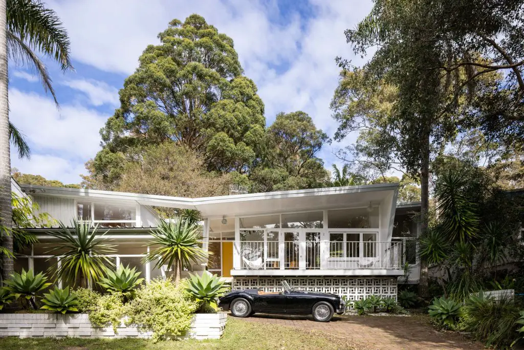 Resurrected mid-century home - exterior