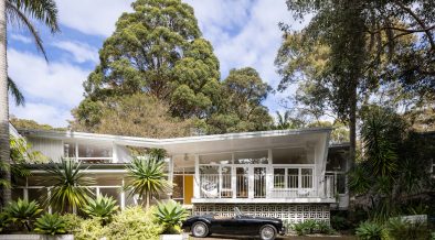 Resurrected mid-century home - exterior